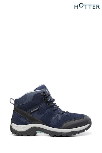 Hotter Blue Storm WP Lace-Up Regular Fit Shoes (Q95683) | £109
