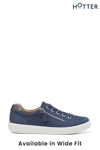 Hotter Blue Chase Lace-Up / Zip Trainers (Q95692) | £89