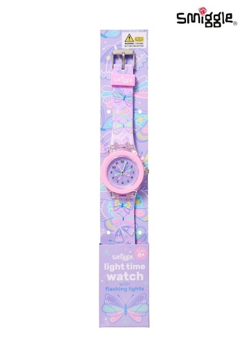 Smiggle Purple Flutter Light Up Watch (Q95707) | £20
