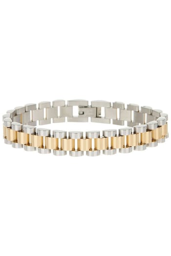 Luv Aj Gold The Timepiece Bracelet (Q95726) | £90