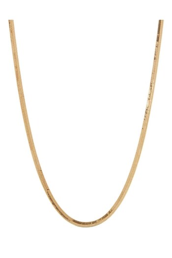Luv Aj Gold Tone The Classique Herringbone Chain (Q95777) | £55