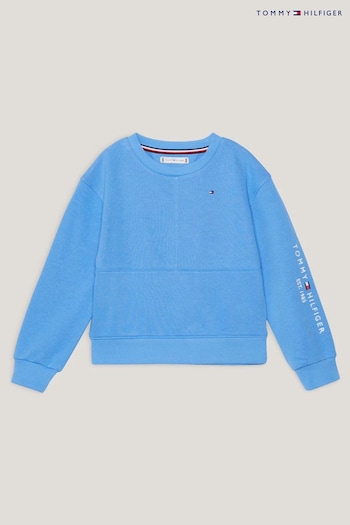 Tommy Hilfiger Blue Essential Sweatshirt (Q95809) | £40 - £50