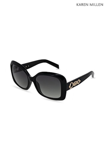 Karen Millen Black Sunglasses (Q95949) | £75