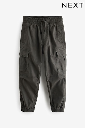 Charcoal Grey Cargo Trousers (3-16yrs) (Q96134) | £18 - £23