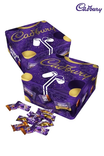 Cadbury Dairy Milk Mixed Chocolate Chunk Gift Tin 380g Twin Pack (Q96175) | £18