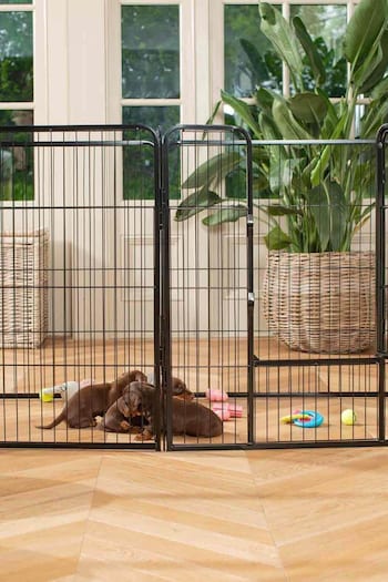 Lords and Labradors Gold 6 Panel Puppy/Dog Play Pen (Q96195) | £130