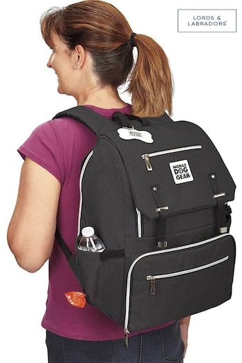 Lords and Labradors Black Dog Backpack (Q96236) | £70