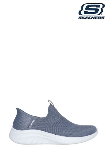 Skechers BLK Grey Ultra Flex 3.0 Cosy Streak Shoes (Q96315) | £89