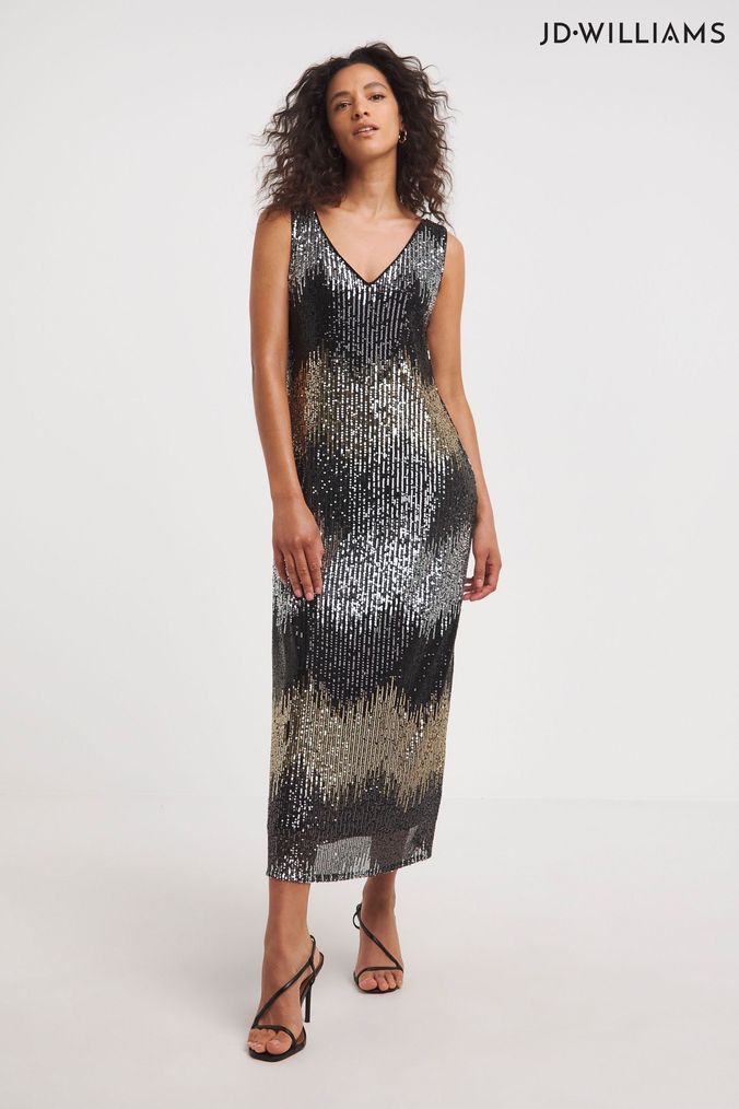 Jd williams silver dress discount