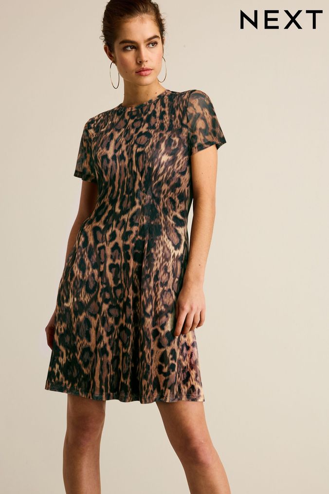Buy Women s Animal Print Dresses Online Next UK