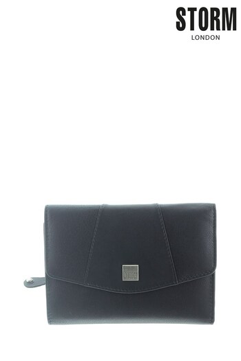 Storm Harmony Medium Leather Black Purse (Q96576) | £30