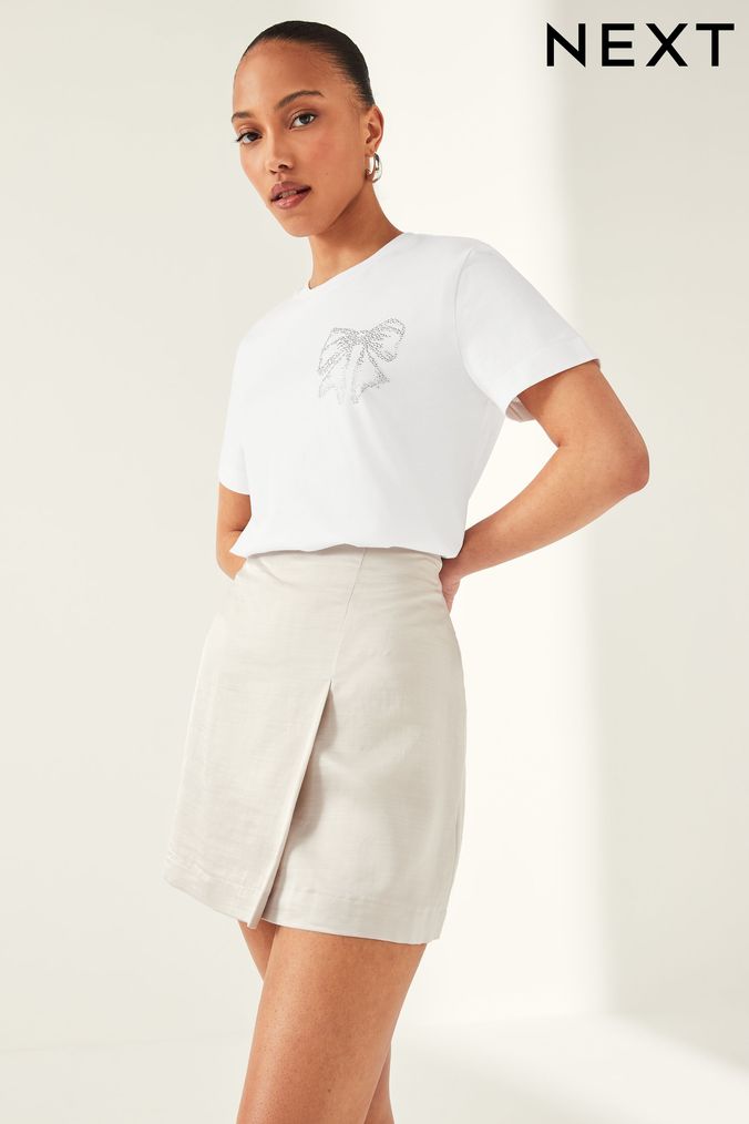 Ladies white evening tops cheap