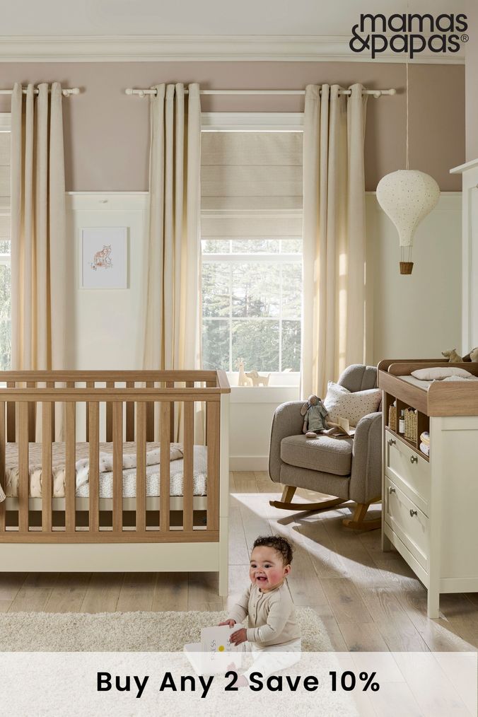 Cream nursery furniture outlet sets