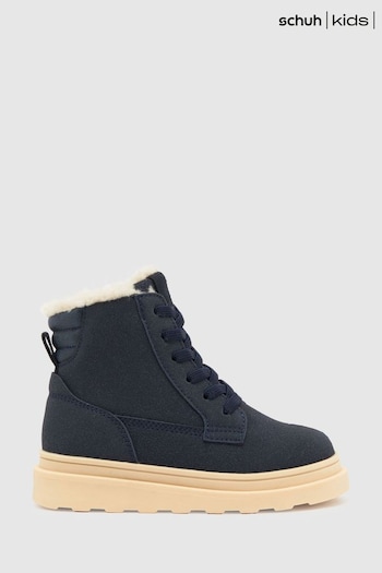 Schuh Blue Creative Lace Boots (Q96728) | £31