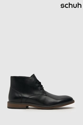 Schuh Danny Chukka Black Boots (Q96786) | £65