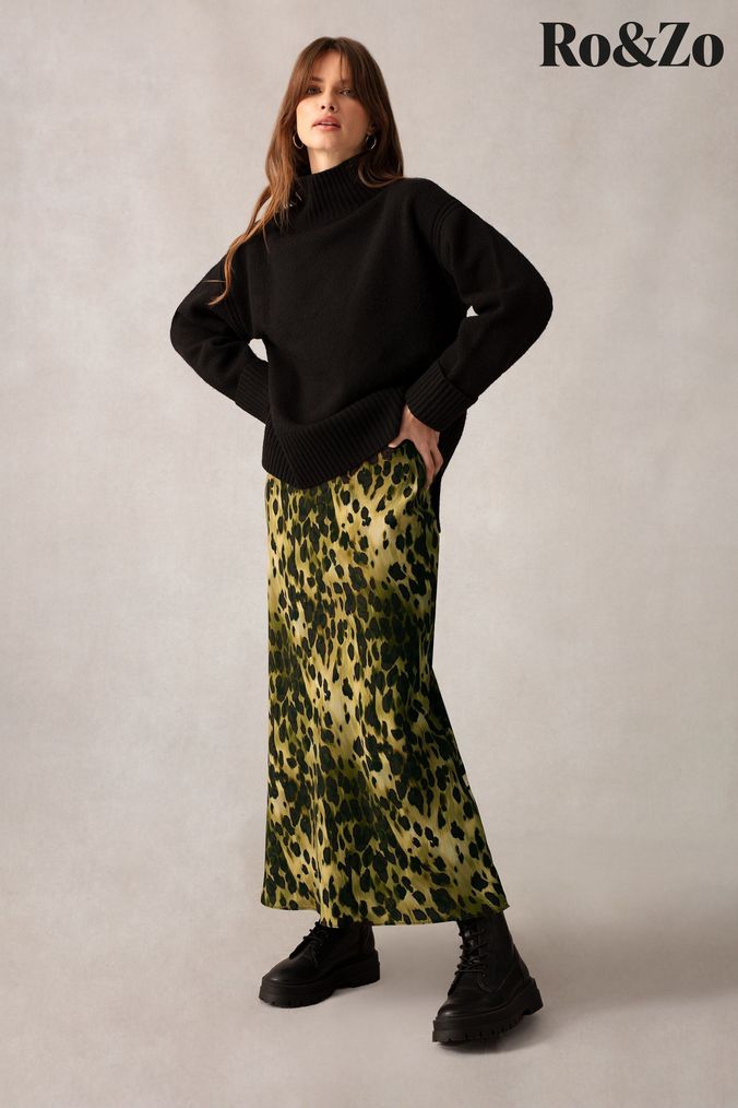 Leopard print hotsell skirt next