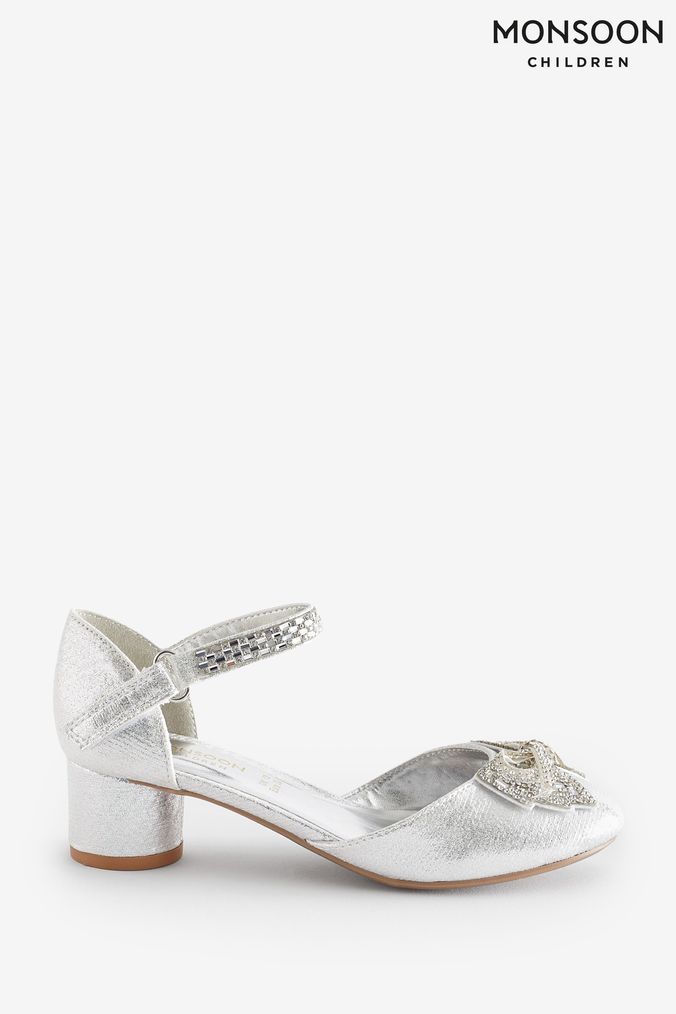 Next girls silver cheap sandals