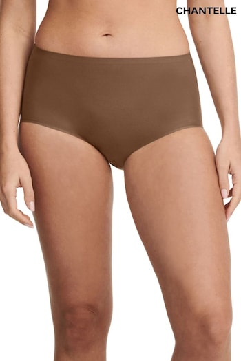 Chantelle Soft Stretch Seamless One Size High Waisted Knickers (Q97334) | £17