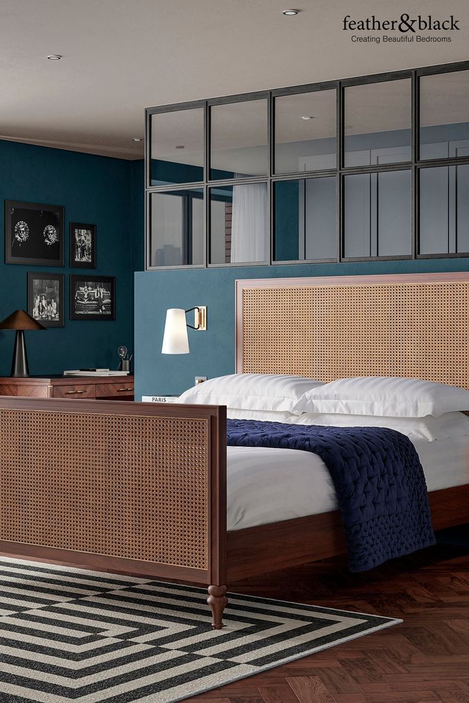 Feather and outlet black beds