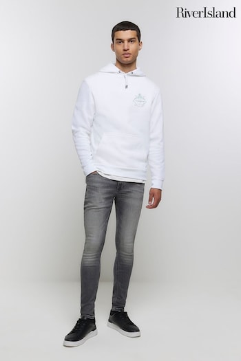 River Island Grey Super Skinny Jeans perfect (Q97440) | £39