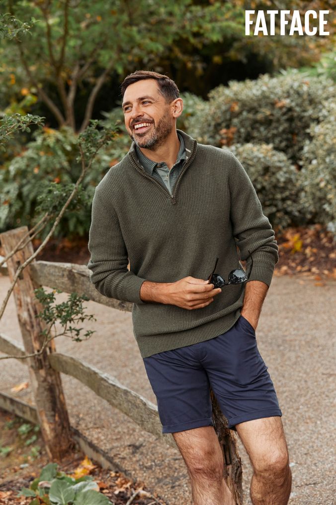 Men's tall quarter zip sweater discount