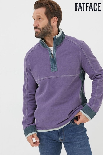 FatFace Purple Airlie Pocket Sweatshirt (Q97529) | £60