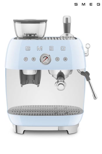 Smeg Pale Blue Espresso Coffee Machine (Q97649) | £850