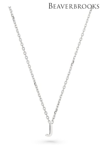 Beaverbrooks Sterling Silver Initial Necklace (Q97700) | £30
