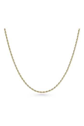 Beaverbrooks Yellow Gold Plated Beaded Necklace (Q97717) | £70