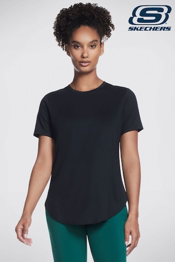 Skechers Black Godri Swift Tunic T-Shirt (Q97737) | £29