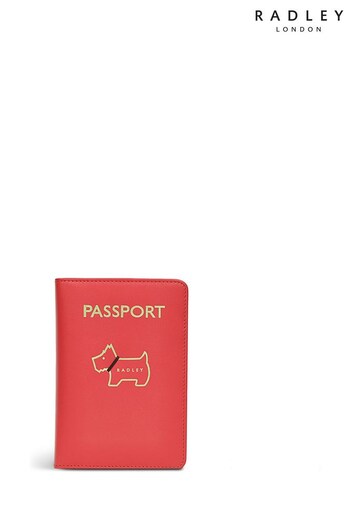 Radley Red London Heritage Dog Outline Passport Cover (Q97796) | £49