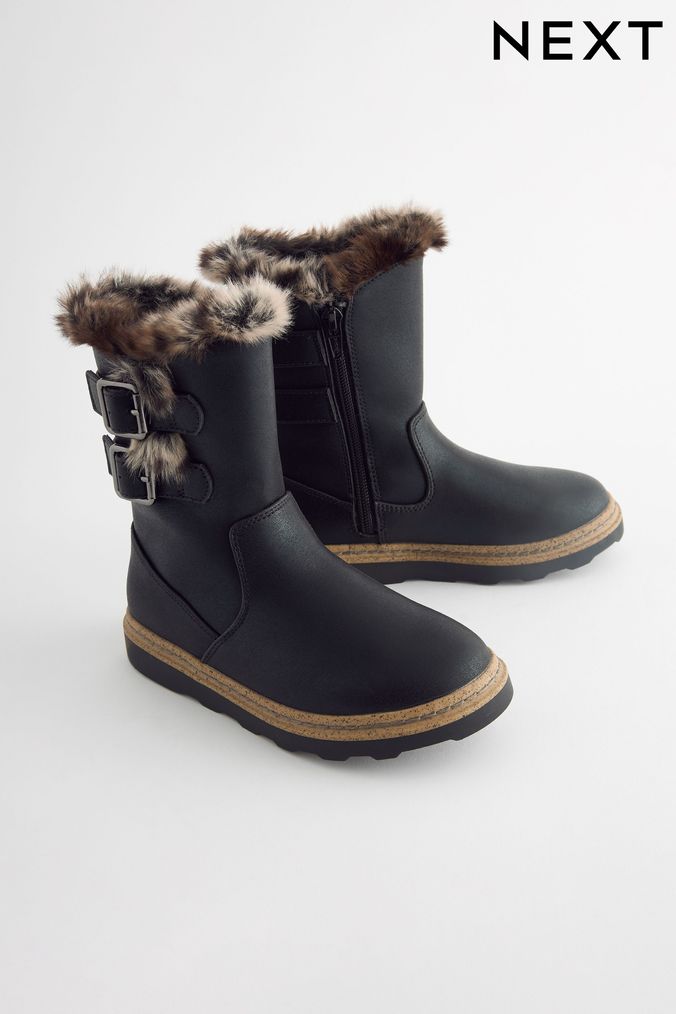 Next boots ladies black shop