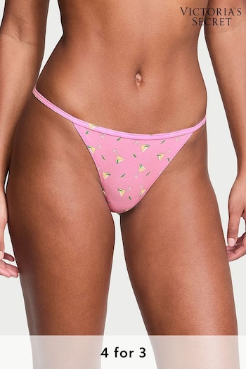 Victoria's Secret Spicy Margarita Pink G String Knickers (Q97943) | £9