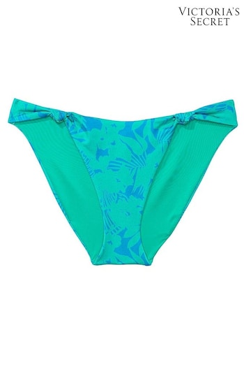 Victoria's Secret Blue Shells High Leg Swim Bikini Bottom (Q97971) | £25