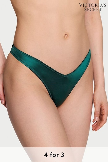 Victoria's Secret Green Mystique Thong Knickers (Q98024) | £14