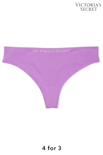 Victoria's Secret Purple Paradise Seamless Thong Knickers (Q98025) | £9