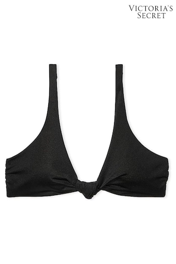 Victoria's Secret Nero Black Padded Bikini Top (Q98039) | £43