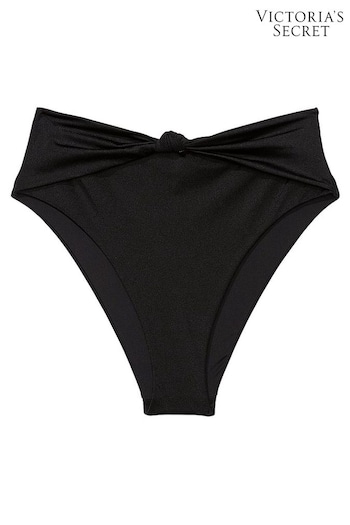 Victoria's Secret Nero Black High Waisted Bikini Bottom (Q98086) | £25
