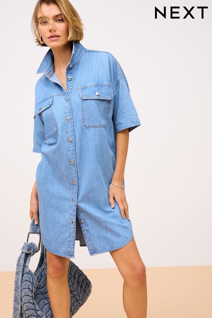 Ladies shirt dress uk shop