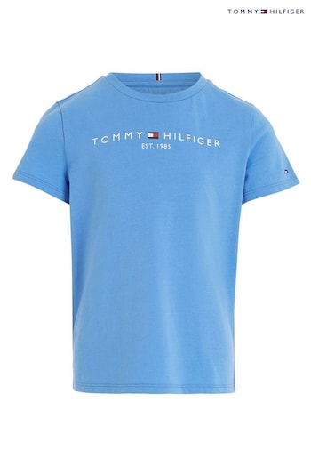 Tommy Teen Hilfiger Blue Essential T-Shirt (Q98141) | £20 - £25