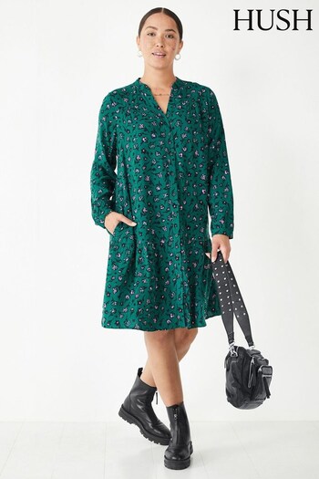 Hush Green Malia Dress (Q98242) | £69