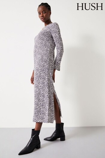 Hush Grey Milani Midi Dress (Q98476) | £99