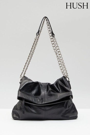 Hush Black Perrie Chain Cross-body Bag (Q98513) | £149