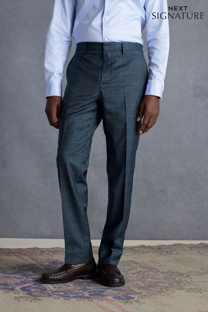 Next blue trousers best sale