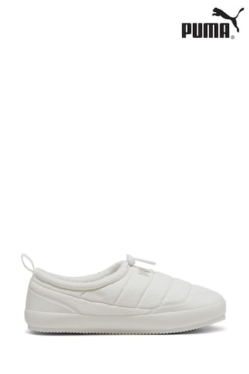 Puma White Plus Tuff Padded Over The Clouds Slippers (Q98995) | £48