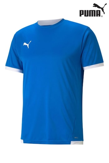 Puma Blue teamLIGA Mens Football Jersey (Q99001) | £20