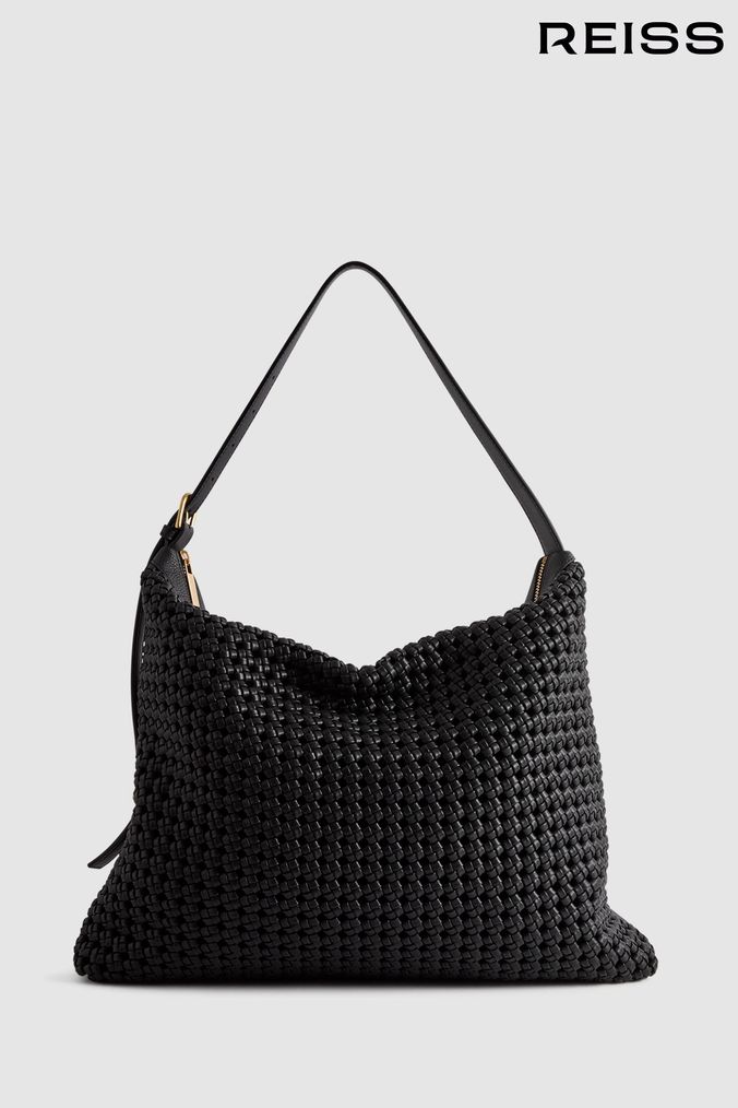 Black leather online bags online