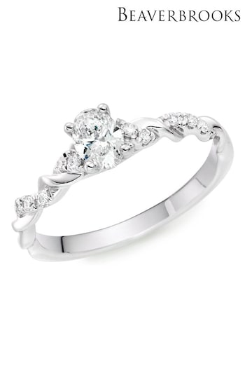 Beaverbrooks Platinum Solitaire Diamond Ring (Q99142) | £3,250