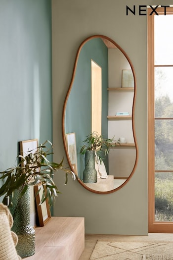 Natural Oak Organic Full Length Mirror (Q99151) | £260