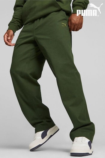 Puma Green Better Classics  Mens Woven Sweat Joggers (Q99221) | £60